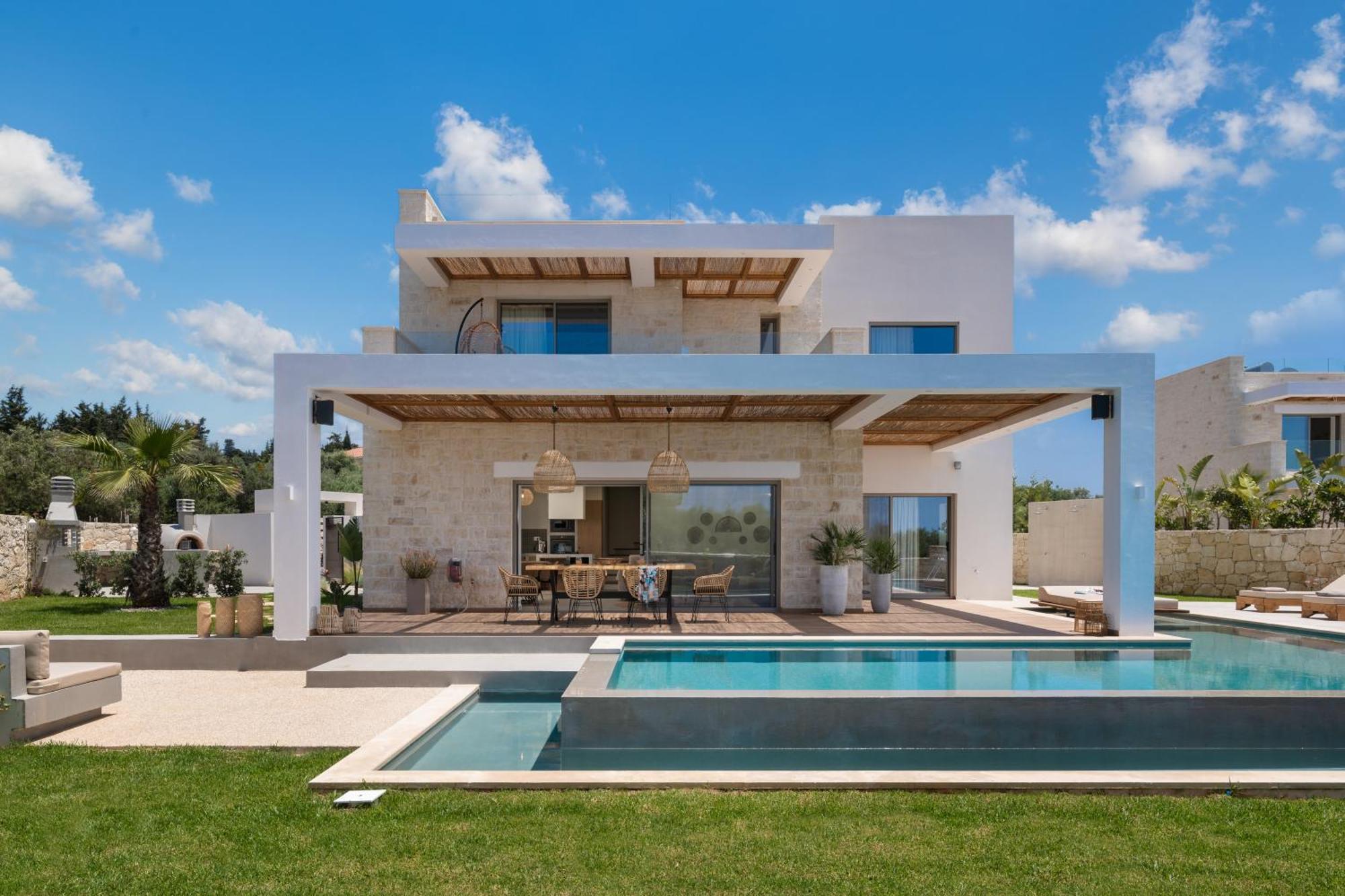 Sohora Twin Villas Xirostérnion 外观 照片